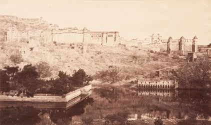 アンバーフォートのビュー、1871年（アルブメンプリント）